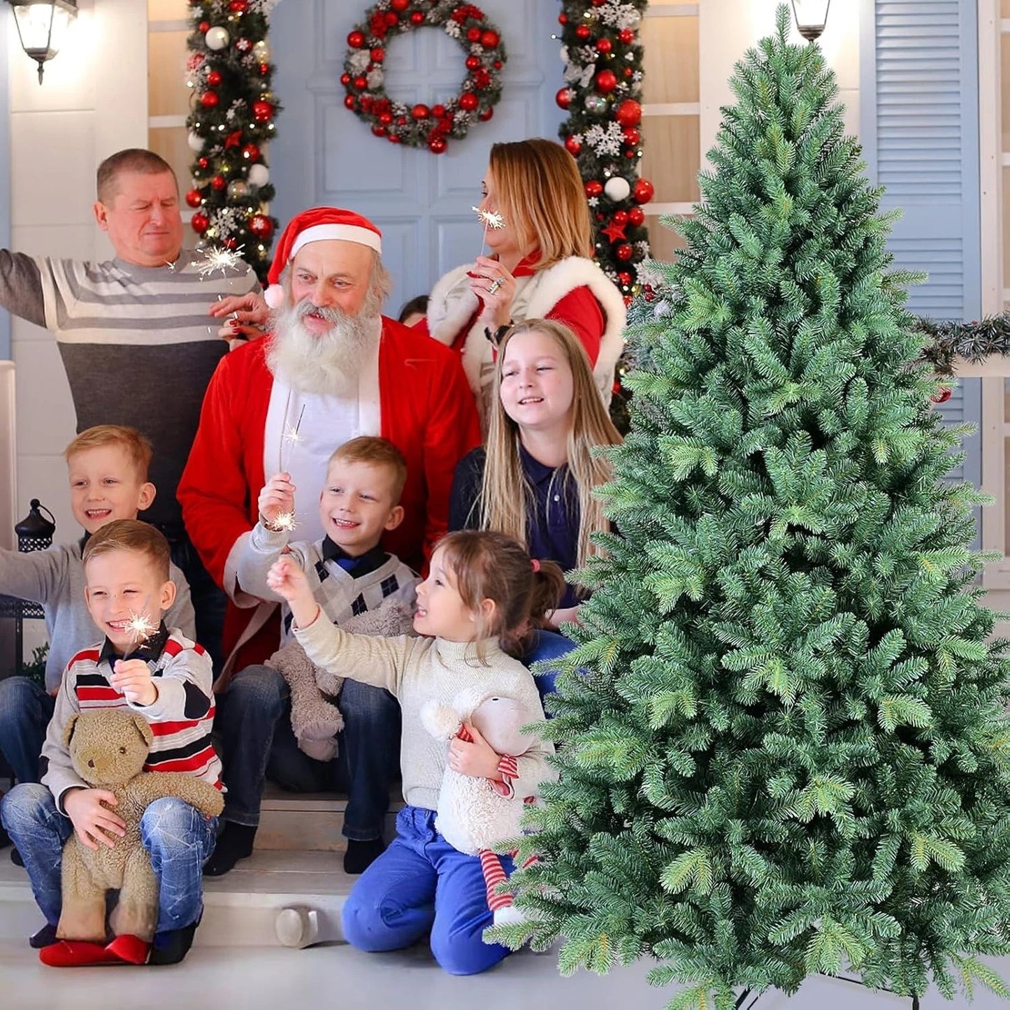 50% OFF! Luxury Pre-Lit Xmas Tree – Hallmark-Level Grandeur! Last 150 Left, Click Fast 🎄